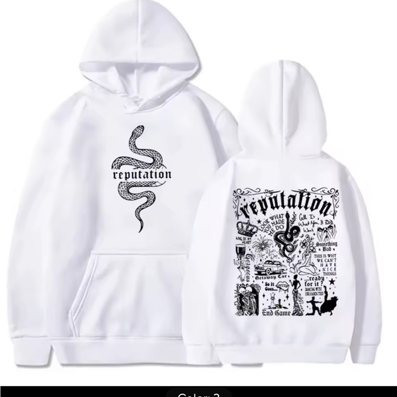 TAYLOR SWIFT THE ERAS TOUR HOODIE reputation sweatshirt new - Picture 7 of 9